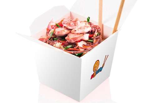 Wok Соба с курицей, 270 гр.