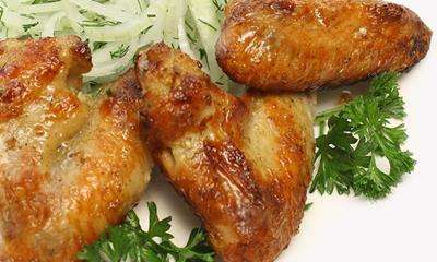 Шашлык из куриных крылышек 170/50/30 г.