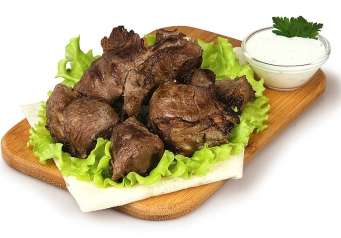 Шашлык из баранины на кости