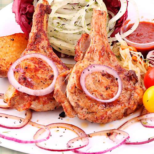 Шашлык из свинины (корейка) 220 грамм