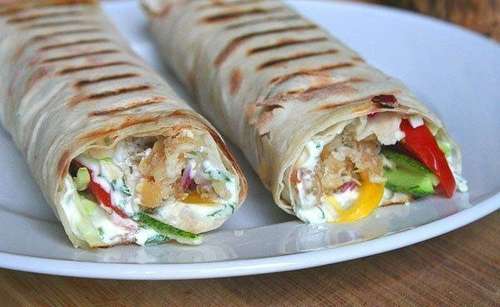 Шаварма индийская куриная тостер 350 г.
