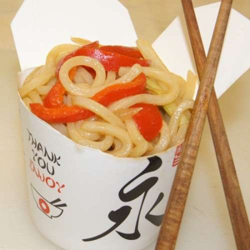Лапша wok Удон с овощами