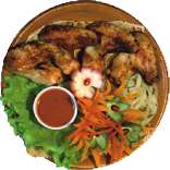 Шашлык из куриных крылышек 250 г.