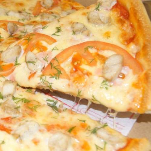 Пицца «Нежная курочка» 32 см 870 г.