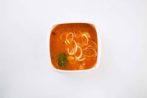 Суп с лососем и кальмаром (276 Кк) 250 гр