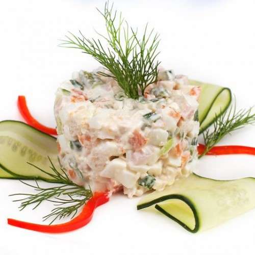 Салат мясной 120 гр.