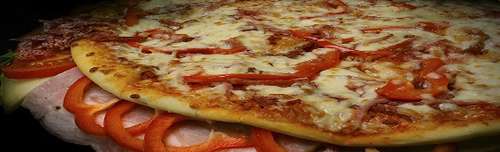 Пицца Мясная 420 г. 33 см