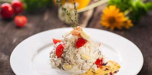 Салат мясной