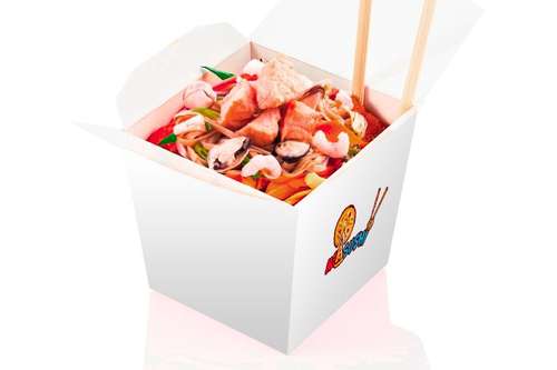 Wok Удон с морепродуктами, 270 гр.