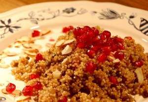 Плов узбекский с курочкой и гранатом 300 гр.