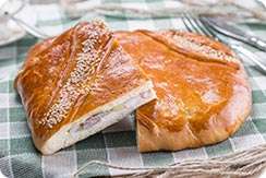 Пирог с картофелем и курицей 1 кг