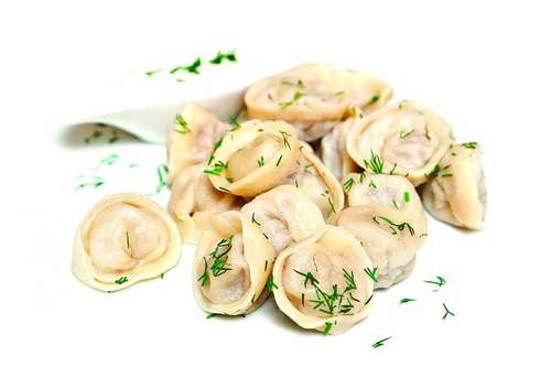 Вареные пельмени, 185/30 гр.