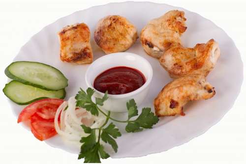Шашлык из филе куриного 100 гр.