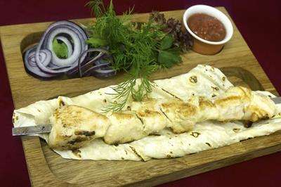 Шашлык из куриной грудки  330 г.