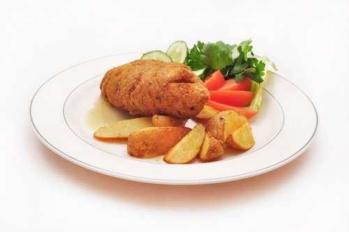 Филе цыпленка с грибами и сыром 400 гр.