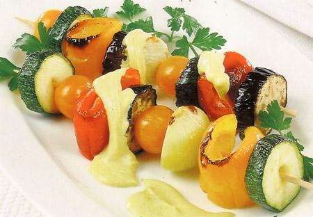 Шашлык из овощей 150 гр