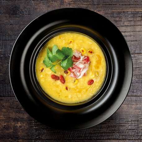 Кукурузный суп с крабовым мясом 265 гр.