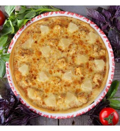 Пицца Чикен Гавайи 38cм. (Акция)