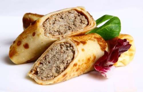 Блинчик с мясом