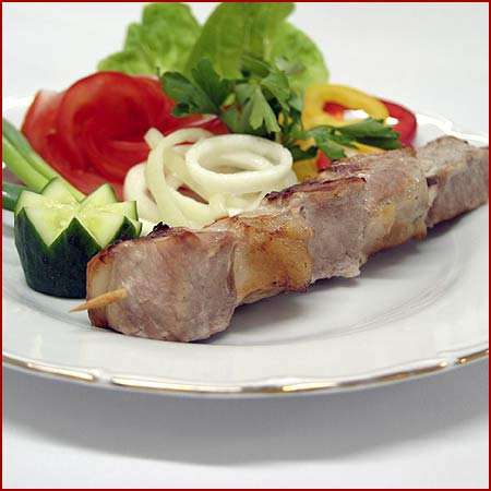 Шашлык из свиной шейки 150 гр