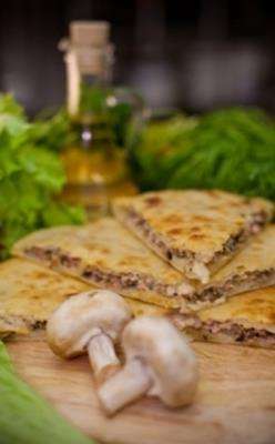 Пирог с мясом и грибами 1000 гр.