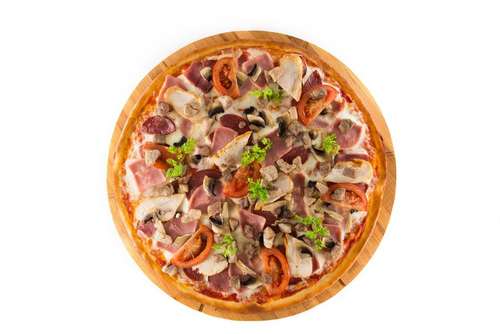 Пицца Мясная от шефа на углях