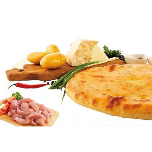 Осетинский пирог с курицей, картофелем и сыром 660 г.
