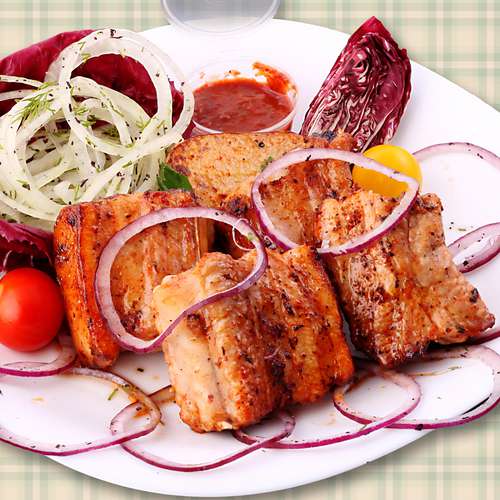 Шашлык из свинины (ребро) 220 грамм