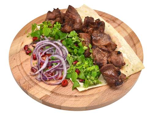 Шашлык из свиной шеи