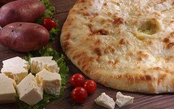 Пирог с сыром и картофелем ø 30 см. 900 г.