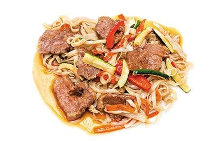 Лапша Удон со свининой и овощами 300 г