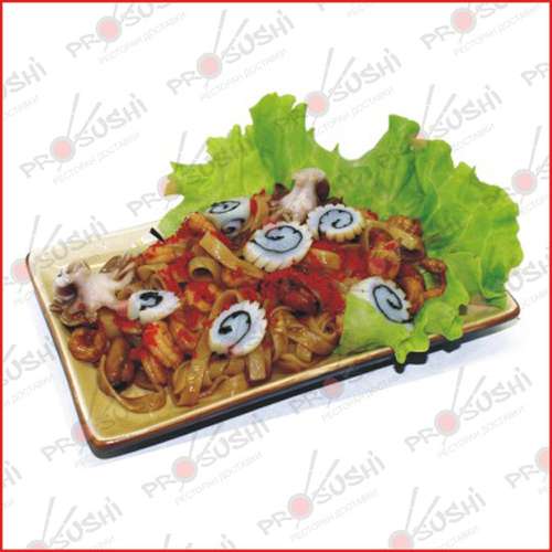 WOK-лапша Удон с морепродуктами 250 г.