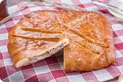 Пирог с мясом 1 кг