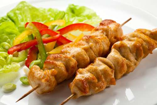 Шашлык из курицы