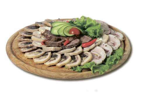 Мясная нарезка собственного приготовления 450/50 г