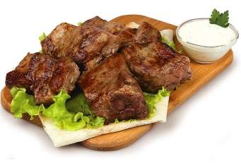 Шашлык из свиной шейки