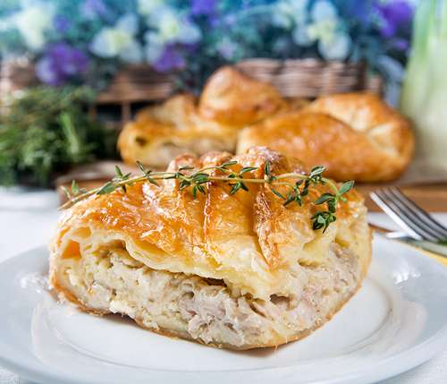 Пирог с курицей