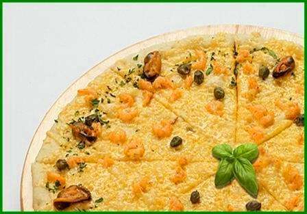 Пицца с морепродуктами 315 гр 25 см