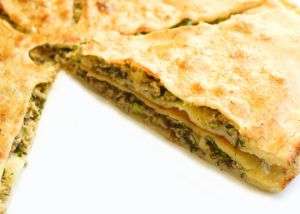 Осетинский пирог с курицей и грибами 750 г.