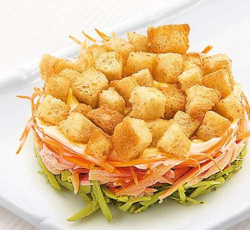 Салат с копченой курицей 145 г