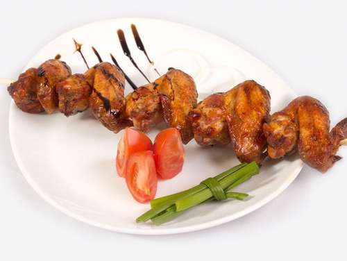 Шашлык из куриных крыльев 250 гр
