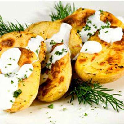Шашлык из картофеля с курдюком 170/70 г.