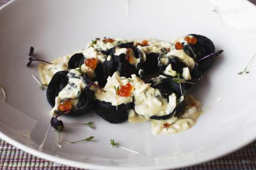 Пельмени с морепродуктами  320 г