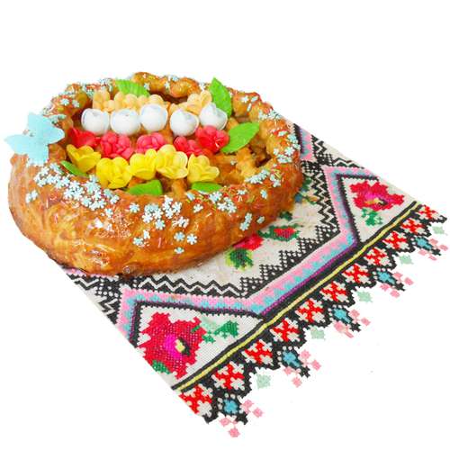 С грушей и миндалем 1000 гр (Сладкие пироги)