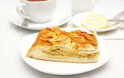 Пирог с яблоками 1 кг