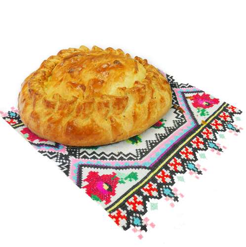 С горбушей и картофелем (сл) 1000 гр (Сытные пироги)