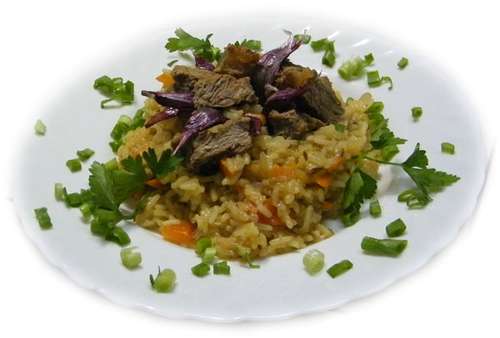 Плов «Мясной» 1/200 гр.