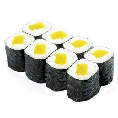Мини ролл с такуаном