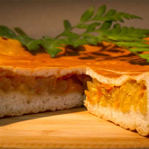 Пирог с капустой