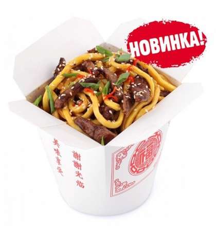 Лапша Wok - Говядина в соусе терияки